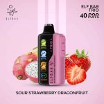 Elf Bar Trio 40000 Puffs Sour Strawberry Dragonfruit in UAE