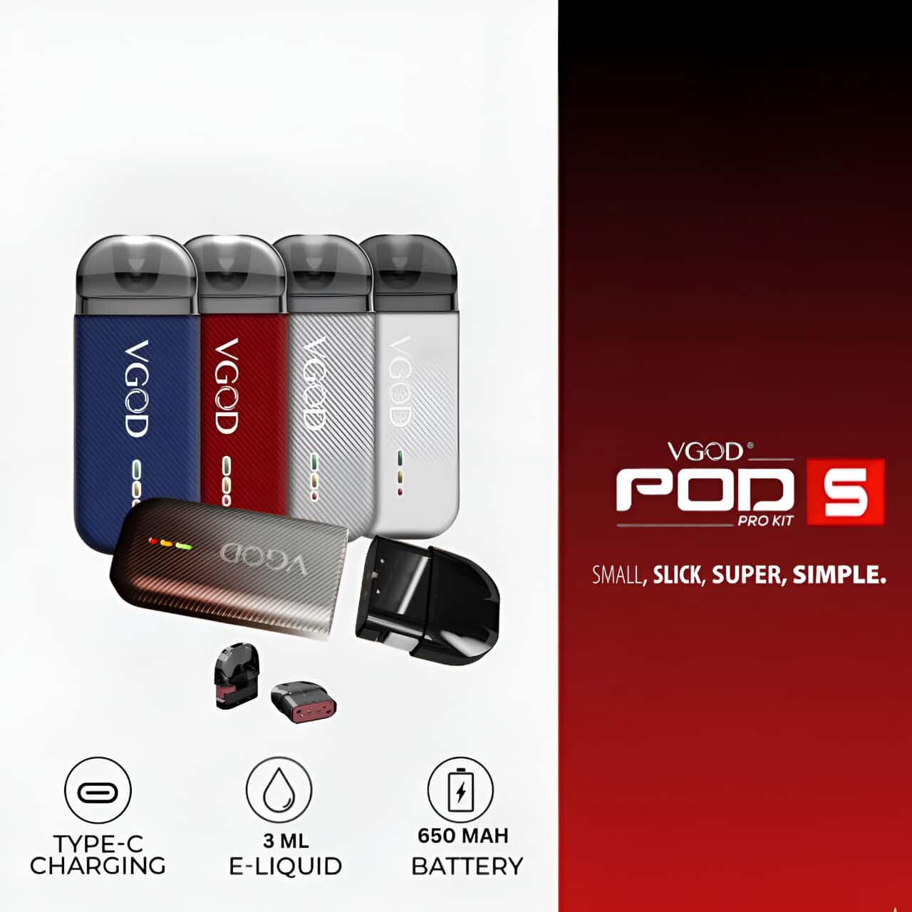 Vgod Pod Pro S Pod System UAE Vgod Pod Pro S Pod System UAE