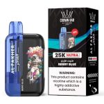 Al Fakher Crown Bar Ultra 25K Puffs Disposable Berry Blue in Dubai