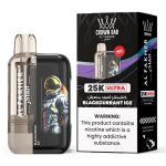 Al Fakher Crown Bar Ultra 25K Puffs Disposable Blackcurrant Ice UAE