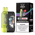 Al Fakher Crown Bar Ultra 25K Puffs Disposable Blackcurrant Mint UAE