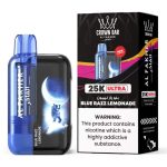 Al Fakher Crown Bar Ultra 25K Puffs Disposable Blue Razz Lemonade UAE