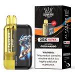 Al Fakher Crown Bar Ultra 25K Puffs Disposable Cool Mango in Dubai