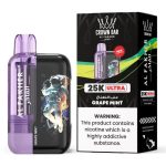 Al Fakher Crown Bar Ultra 25K Puffs Disposable Grape Mint UAE