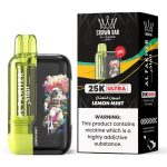 Al Fakher Crown Bar Ultra 25K Puffs Disposable Lemon Mint in UAE