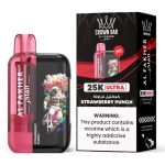 Al Fakher Crown Bar Ultra 25K Puffs Disposable Strawberry Punch Dubai