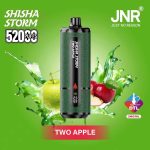 JNR Shisha Storm 52000 Puffs Two Apple UAE