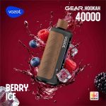 VOZOL Gear Hookah 40K Puffs Disposable Berry Ice in Dubai