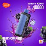 VOZOL Gear Hookah 40K Puffs Disposable Blackcurrant Ice UAE