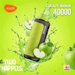 VOZOL Gear Hookah 40K Puffs Disposable Two Apple in UAE