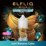 ELFLIQ Nic Salts Ice King Iced Banana Cake Dubai
