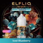 ELFLIQ Nic Salts Ice King Iced Blueberry UAE