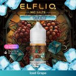 ELFLIQ Nic Salts Ice King Iced Grape Dubai