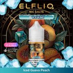 ELFLIQ Nic Salts Ice King Iced Guava Peach UAE