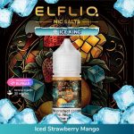 ELFLIQ Nic Salts Ice King Iced Strawberry Mango Dubai