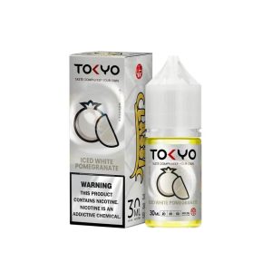 Tokyo Classic Iced White Pomegranate Salt Nic E-Liquid - 30ml in UAE