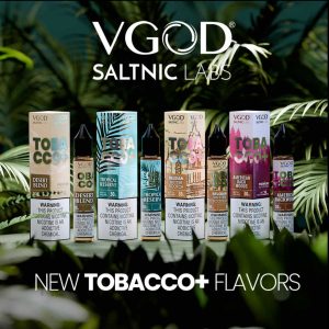 VGOD Tobacco Plus Saltnic E-Liquid - 30ml in Dubai