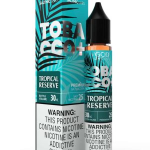 VGOD Tobacco Plus Tropical Reserve Saltnic E-Liquid - 30ml Dubai