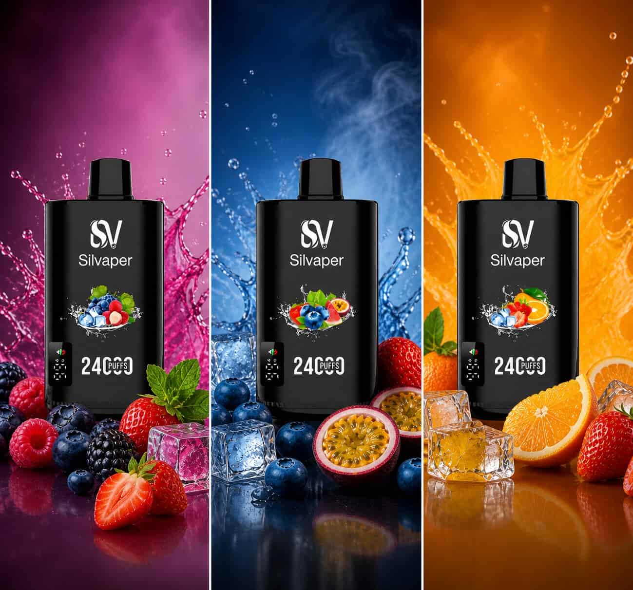 Silvaper 24000 Puffs